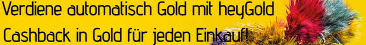 Gold durch werben und einkaufen